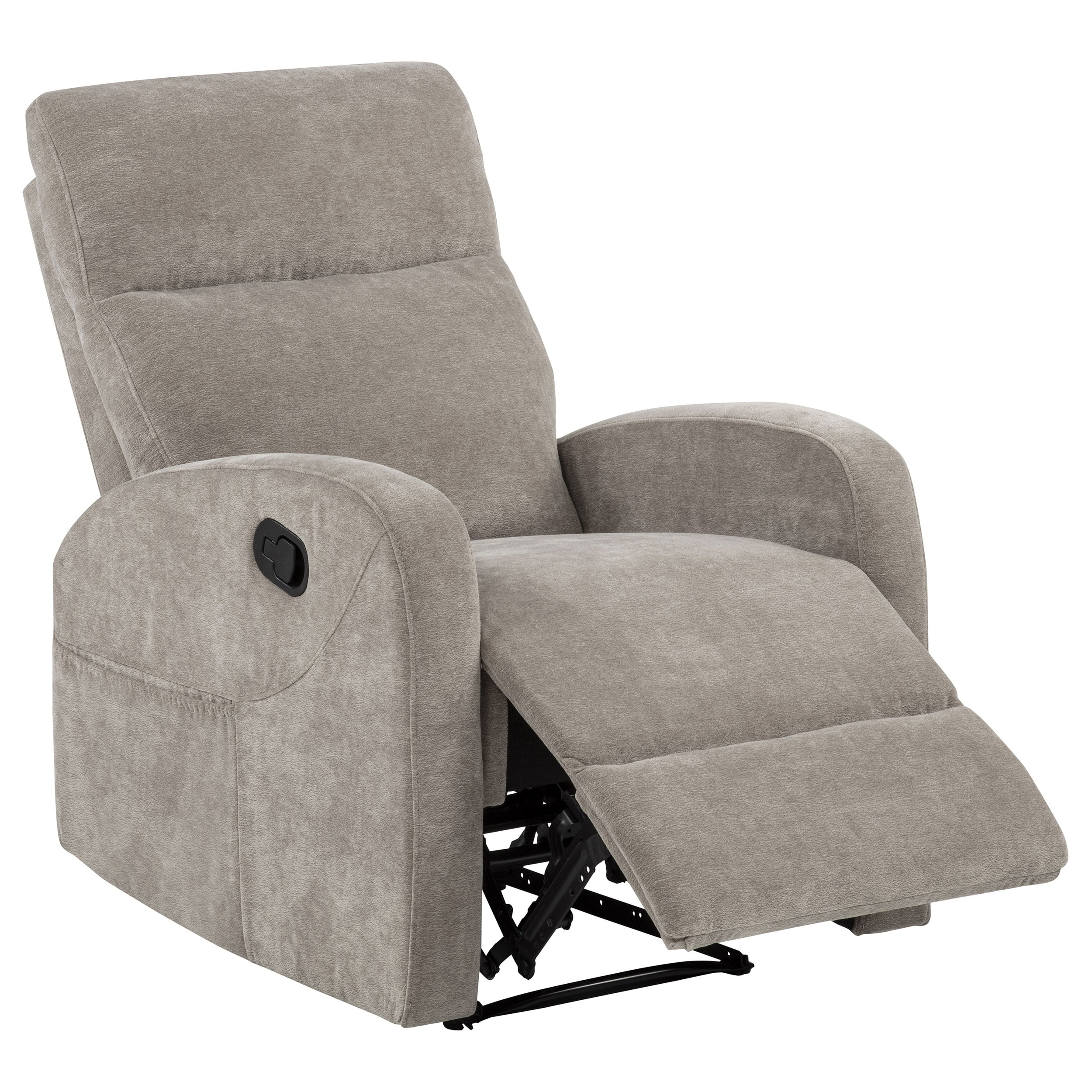 Hamilton Chenille Upholstered Manual Glider Recliner