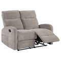 Hamilton Chenille Upholstered Manual Reclining Loveseat