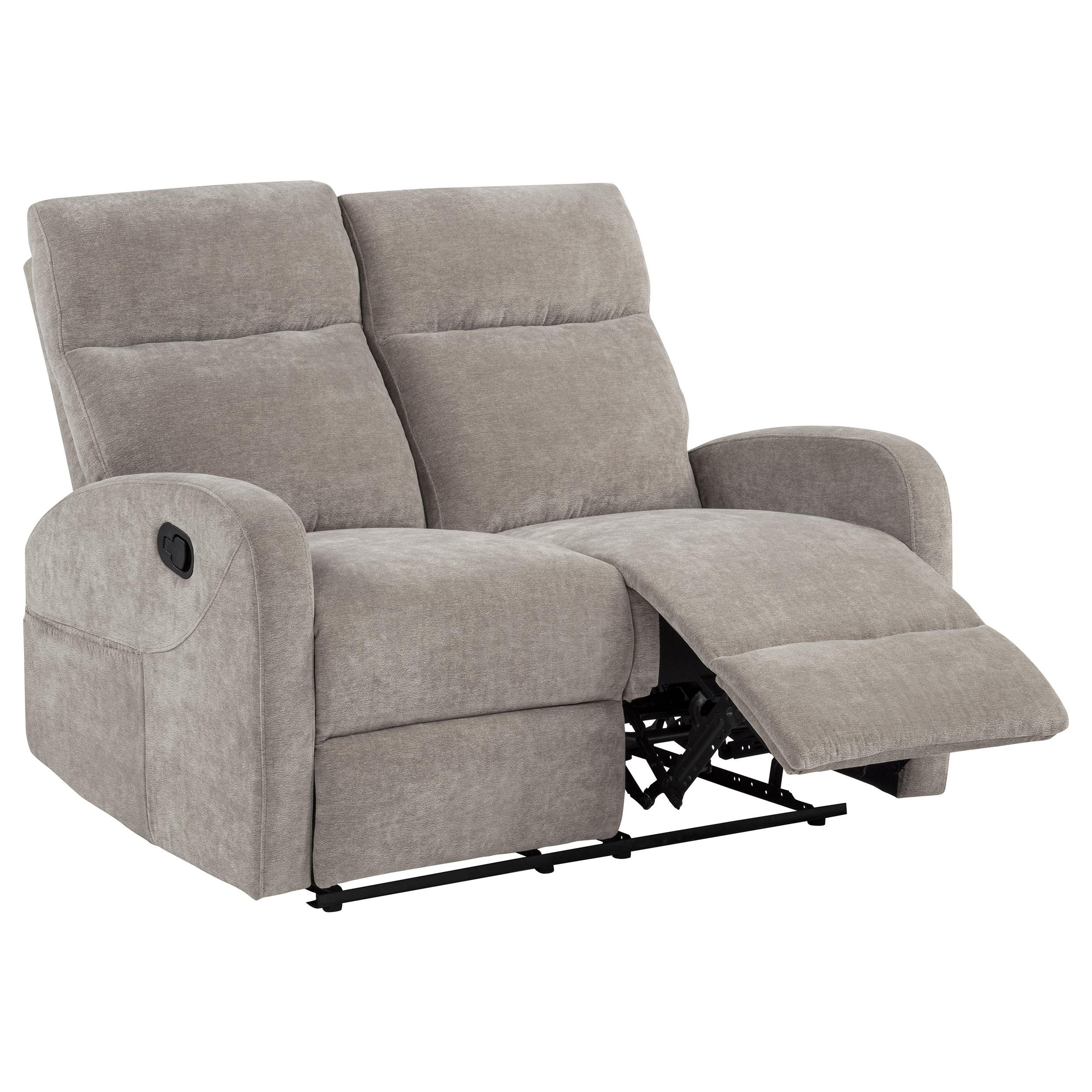 Hamilton Chenille Upholstered Manual Reclining Loveseat