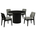 Hamlyn 5 Piece Round Wood Dining Set