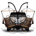 Hammaka Hammock Hitch Stand With Two Cradle Chairs And Parachute Hammock