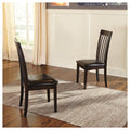 Hammis Dining Room Chair Set Of 2 Dark Brown