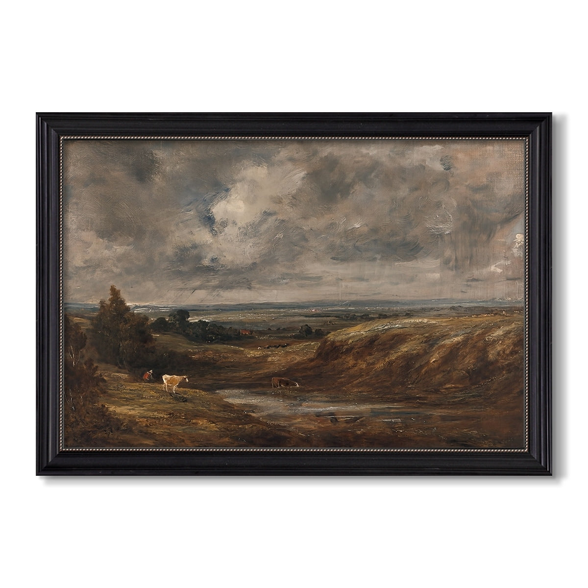 Hampstead Heath 1825 John Constable Custom Framed Canvas