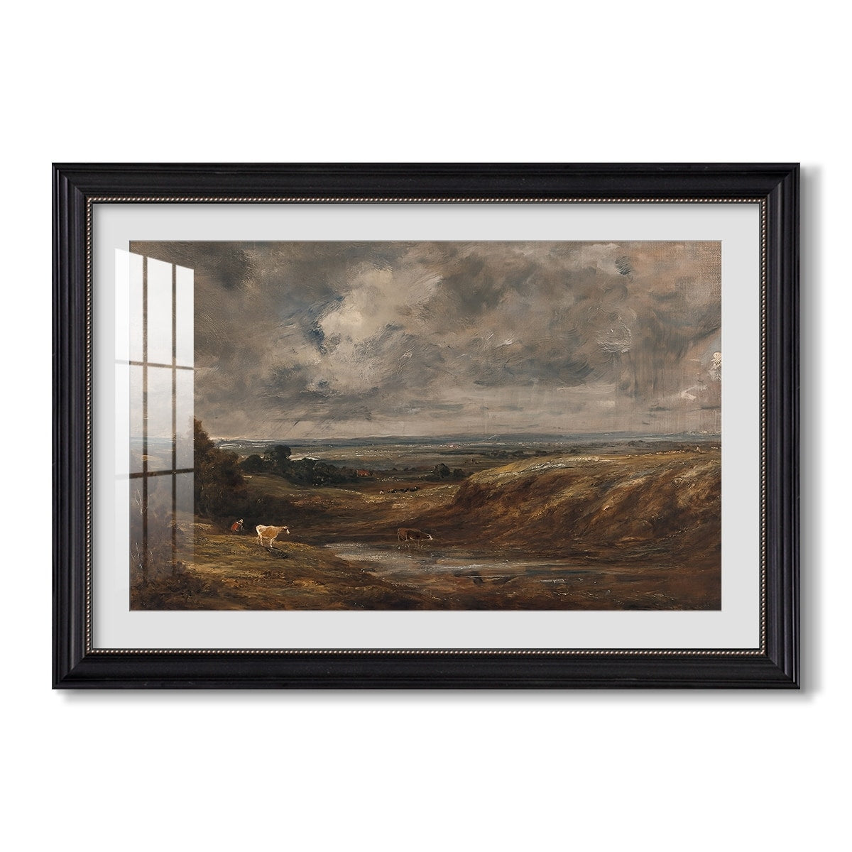 Hampstead Heath 1825 John Constable Custom Framed Print