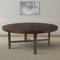 Greyson Living Hampton Dark Brown Cherry 72 Inch Round Dining Table
