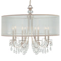 Polished Chrome 8 Light Chandelier