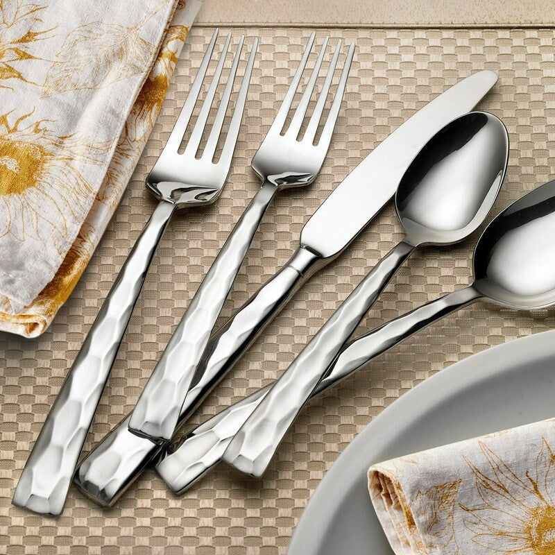 Hampton Signature Carnival 20 Piece Flatware Set Service For 4