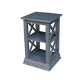 Hampton Unfinished Solid Parawood Accent Table