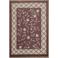Hand Knotted Oriental 100 Wool Carpet Modern All Over Purples Gabbeh Area Rug 9 1 X 6 2