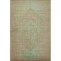 Hand Knotted Oriental 100 Wool Carpet Modern Brown Abstract Area Rug 9 8 X 6 5