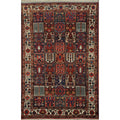 Hand Knotted Oriental 100 Wool Carpet Traditional All Over Bakhtiari Area Rug 10 2 X 6 7