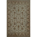 Hand Knotted Oriental 100 Wool Carpet Traditional All Over Beige Ivories Peshawar Area Rug 12 4 X 8 10