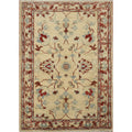 Hand Knotted Oriental 100 Wool Carpet Traditional All Over Beige Ivories Peshawar Area Rug 2 10 X 2 0