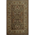 Hand Knotted Oriental 100 Wool Carpet Traditional All Over Brown Peshawar Area Rug 3 2 X 2 0