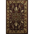 Hand Knotted Oriental 100 Wool Carpet Traditional All Over Brown Peshawar Area Rug 3 1 X 2 0