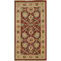 Hand Knotted Oriental 100 Wool Carpet Traditional All Over Brown Ziegler Area Rug 4 0 X 2 0