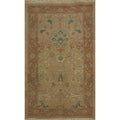Hand Knotted Oriental 100 Wool Carpet Traditional All Over Brown Ziegler Area Rug 3 7 X 2 0