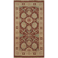 Hand Knotted Oriental 100 Wool Carpet Traditional All Over Brown Ziegler Area Rug 3 10 X 2 0