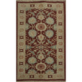 Hand Knotted Oriental 100 Wool Carpet Traditional All Over Brown Ziegler Area Rug 3 11 X 2 1
