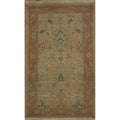 Hand Knotted Oriental 100 Wool Carpet Traditional All Over Brown Ziegler Area Rug 3 7 X 2 0