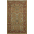 Hand Knotted Oriental 100 Wool Carpet Traditional All Over Brown Ziegler Area Rug 3 10 X 2 0