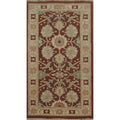 Hand Knotted Oriental 100 Wool Carpet Traditional All Over Brown Ziegler Area Rug 3 10 X 2 0