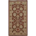 Hand Knotted Oriental 100 Wool Carpet Traditional All Over Brown Ziegler Area Rug 3 11 X 2 1