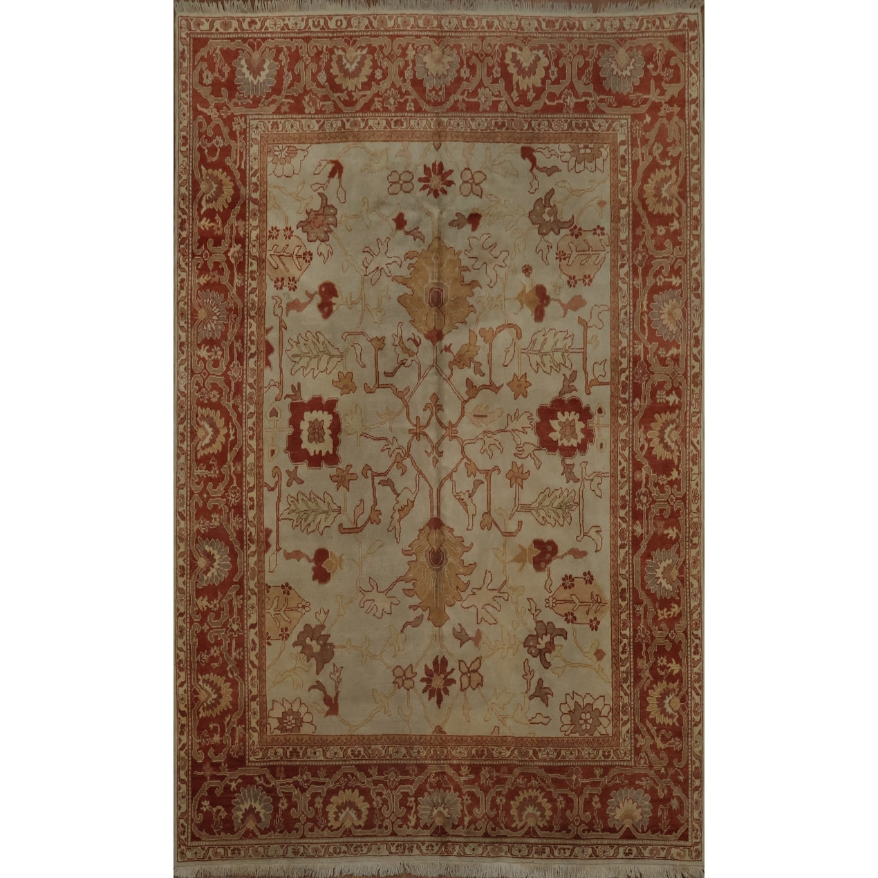 Hand Knotted Oriental 100 Wool Carpet Traditional All Over Navy Blue Blues Peshawar Area Rug 9 11 X 8 1