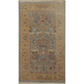 Hand Knotted Oriental 100 Wool Carpet Traditional All Over Navy Blue Blues Ziegler Area Rug 3 9 X 2 0