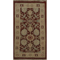 Hand Knotted Oriental 100 Wool Carpet Traditional All Over Oranges Rust Ziegler Area Rug 3 10 X 2 0
