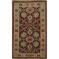 Hand Knotted Oriental 100 Wool Carpet Traditional All Over Oranges Rust Ziegler Area Rug 3 8 X 2 0