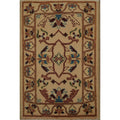 Hand Knotted Oriental 100 Wool Carpet Traditional All Over Peach Chobi Peshawar Area Rug 3 0 X 2 0