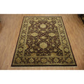 Hand Knotted Oriental 100 Wool Carpet Traditional All Over Purples Agra Area Rug 11 11 X 9 0