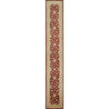 Hand Knotted Oriental 100 Wool Carpet Traditional All Over Red Peshawar Runner Rug 17 3 X 2 10