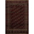 Hand Knotted Oriental 100 Wool Carpet Traditional All Over Red Turkoman Area Rug 12 8 X 8 8