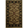 Hand Knotted Oriental 100 Wool Carpet Traditional Floral Beige Ivories Agra Area Rug 4 2 X 2 6