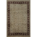 Hand Knotted Oriental 100 Wool Carpet Traditional Floral Beige Ivories Tabriz Area Rug 12 2 X 9 2