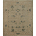 Hand Knotted Oriental 100 Wool Carpet Traditional Floral Beige Ivories Ziegler Area Rug 9 6 X 7 10