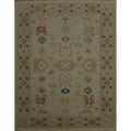 Hand Knotted Oriental 100 Wool Carpet Traditional Floral Greys Charcoal Ziegler Area Rug 9 9 X 7 7