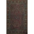 Hand Knotted Oriental 100 Wool Carpet Traditional Floral Oranges Rust Tabriz Area Rug 17 9 X 12 8