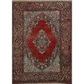Hand Knotted Oriental 100 Wool Carpet Traditional Floral Red Mahal Area Rug 8 5 X 6 0