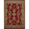 Hand Knotted Oriental 100 Wool Carpet Traditional Floral Red Peshawar Area Rug 3 0 X 2 2