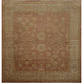 Hand Knotted Oriental 100 Wool Carpet Traditional Floral Red Ziegler Area Rug 8 1 X 7 9