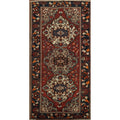 Hand Knotted Oriental 100 Wool Carpet Traditional Geometric Red Bakhtiari Area Rug 9 9 X 5 0