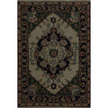 Hand Knotted Oriental 100 Wool Carpet Traditional Medallion Beige Ivories Sumak Area Rug 6 0 X 4 1