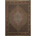 Hand Knotted Oriental 100 Wool Carpet Traditional Medallion Multi Colored Bidjar Area Rug 11 6 X 8 2