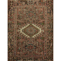 Hand Knotted Oriental 100 Wool Carpet Traditional Tribal Coral Gharajeh Area Rug 4 4 X 3 3