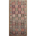 Hand Knotted Oriental 100 Wool Carpet Traditional Tribal Multi Colored Bakhtiari Area Rug 9 7 X 4 9