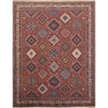 Hand Knotted Oriental 100 Wool Carpet Traditional Tribal Oranges Rust Yalameh Area Rug 13 1 X 10 0