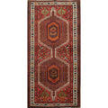 Hand Knotted Oriental 100 Wool Carpet Traditional Tribal Red Ardebil Runner Rug 6 11 X 3 5